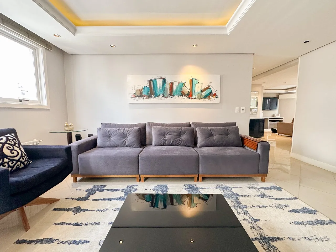 Apartamento 3 dormitórios mobiliado no Centro